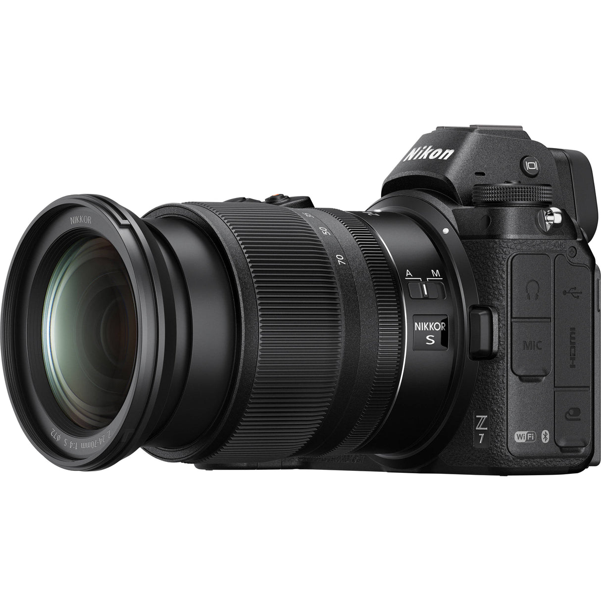 Nikon Z 7 Mirrorless Digital Camera with 24-70mm Lens and FTZ Adapter Kit