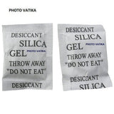 Photo Vatika Silica Gel Desiccants Packets for moisture absorb in Cameras, Lenses, Mobile Phones, Electronics (40 Packs 5 gm Each)