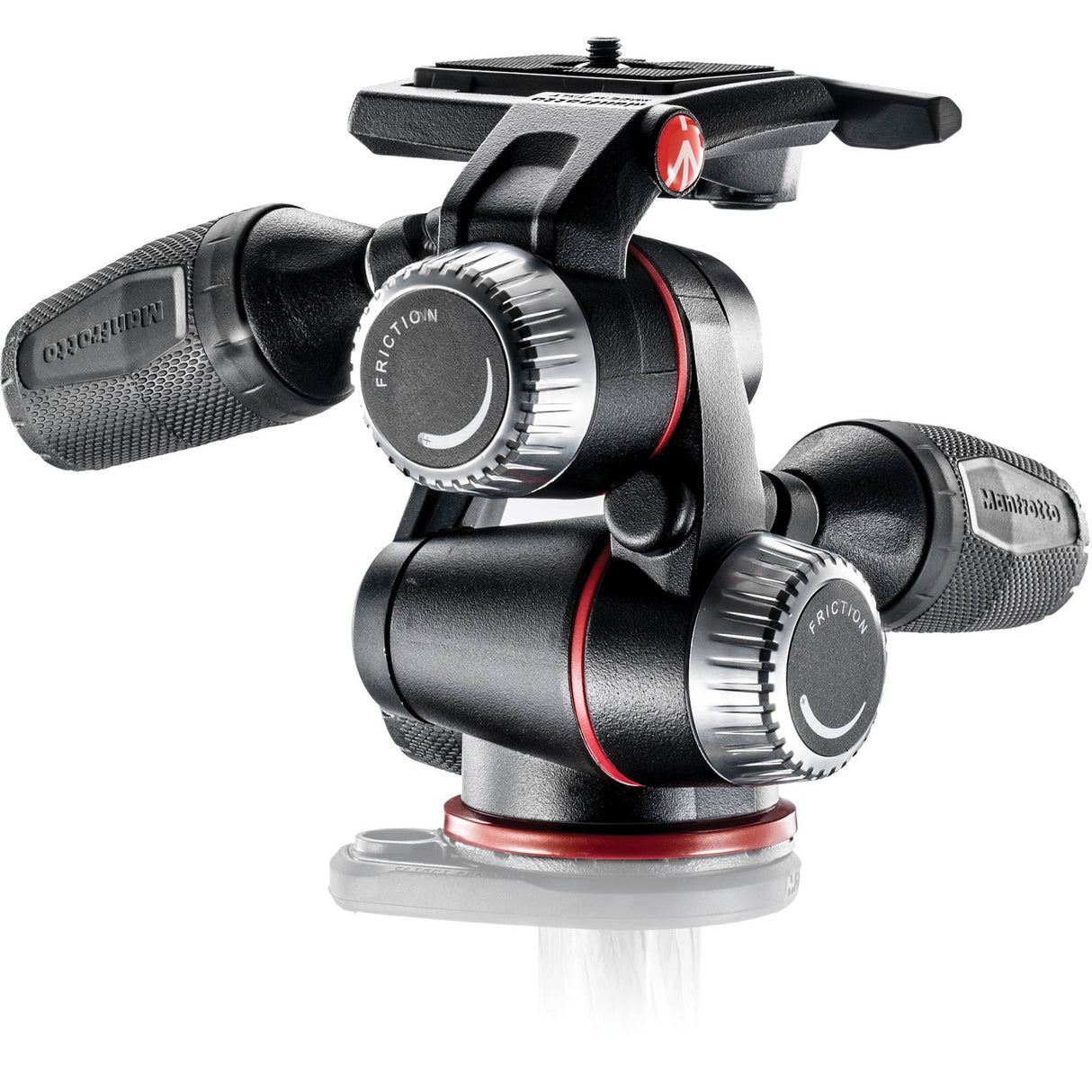 X-PRO 3-Way tripod head with retractable levers