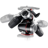 X-PRO 3-Way tripod head with retractable levers