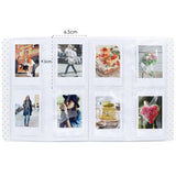 ZENKO 2x3 Inch Photo Paper Film Album Set for  Instax Mini Camera, Polaroid Snap, Z2300, SocialMatic Instant Cameras & Zip Instant Printer (128 Pockets)