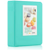 ZENKO 64 Pockets Mini Photo Album for Fujifilm Instax Mini 7s 8 8+ 9 25 26 50s 70 90 Instant Camera & Name Card (64 Pockets, Mint)