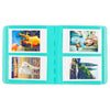 ZENKO 64 Pockets Mini Photo Album for Fujifilm Instax Mini 7s 8 8+ 9 25 26 50s 70 90 Instant Camera & Name Card (64 Pockets, Mint)