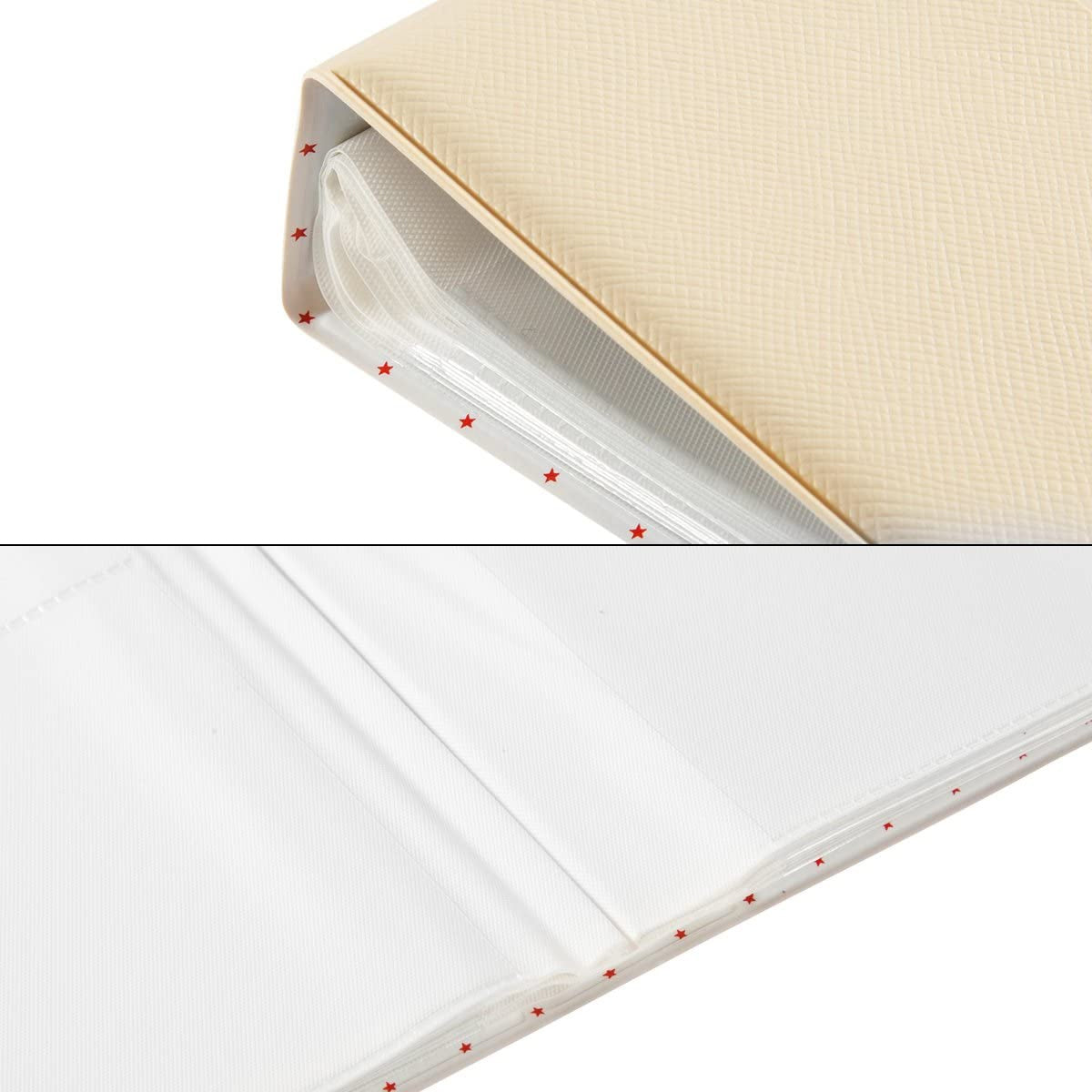 ZENKO 64 Pockets Instax SQUARE Format Photo album Beige