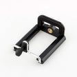 ZENKO Camera Stand Clip Bracket Holder Tripod Monopod Mount Adapter for Mobile Phone - Black
