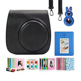 ZENKO Compatible Mini 8 Camera Case Bundle with Album, Filters & Other Accessories for Fujifilm Instax Mini 9 8 8+ (Black, 7 Items)