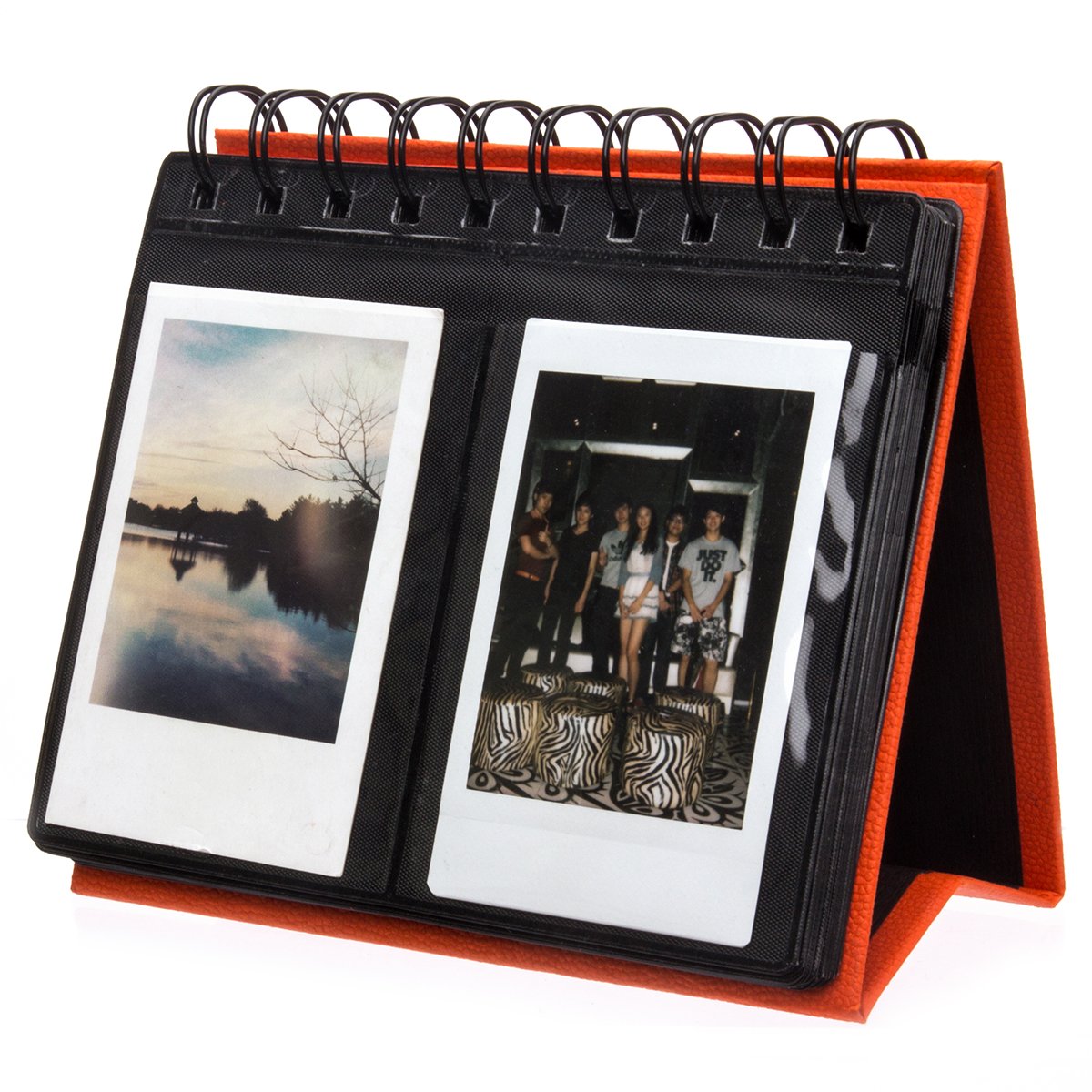 ZENKO INSTAX 68 DESKTOP PHOTO ALBUM ORANGE