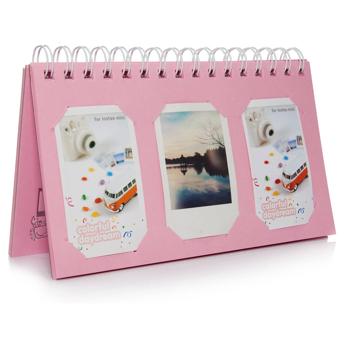 ZENKO INSTAX INSERT PHOTO ALBUM PINK