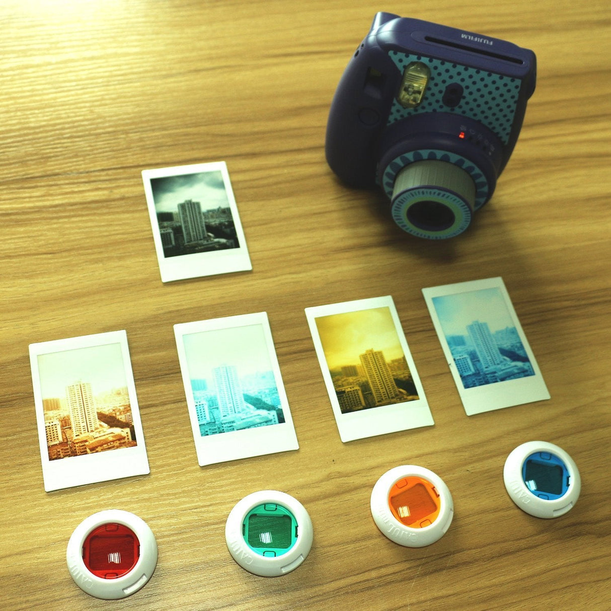 ZENKO INSTAX MINI 8 8+ 9 COLOR CLOSE UP LENS (PINK,YELLOW,BLUE,GREEN)