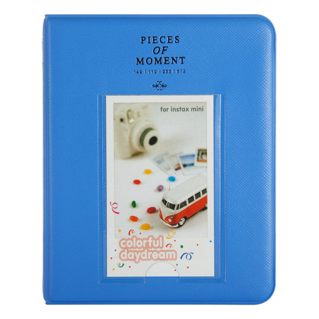 ZENKO INSTAX MINI 64 TIME PHOTO ALBUM COBALT BLUE