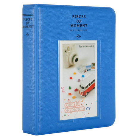 ZENKO INSTAX MINI 64 TIME PHOTO ALBUM COBALT BLUE