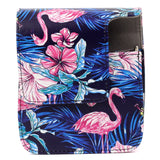 ZENKO Instax Mini 90 Instant Camera PU Case Black flamingo