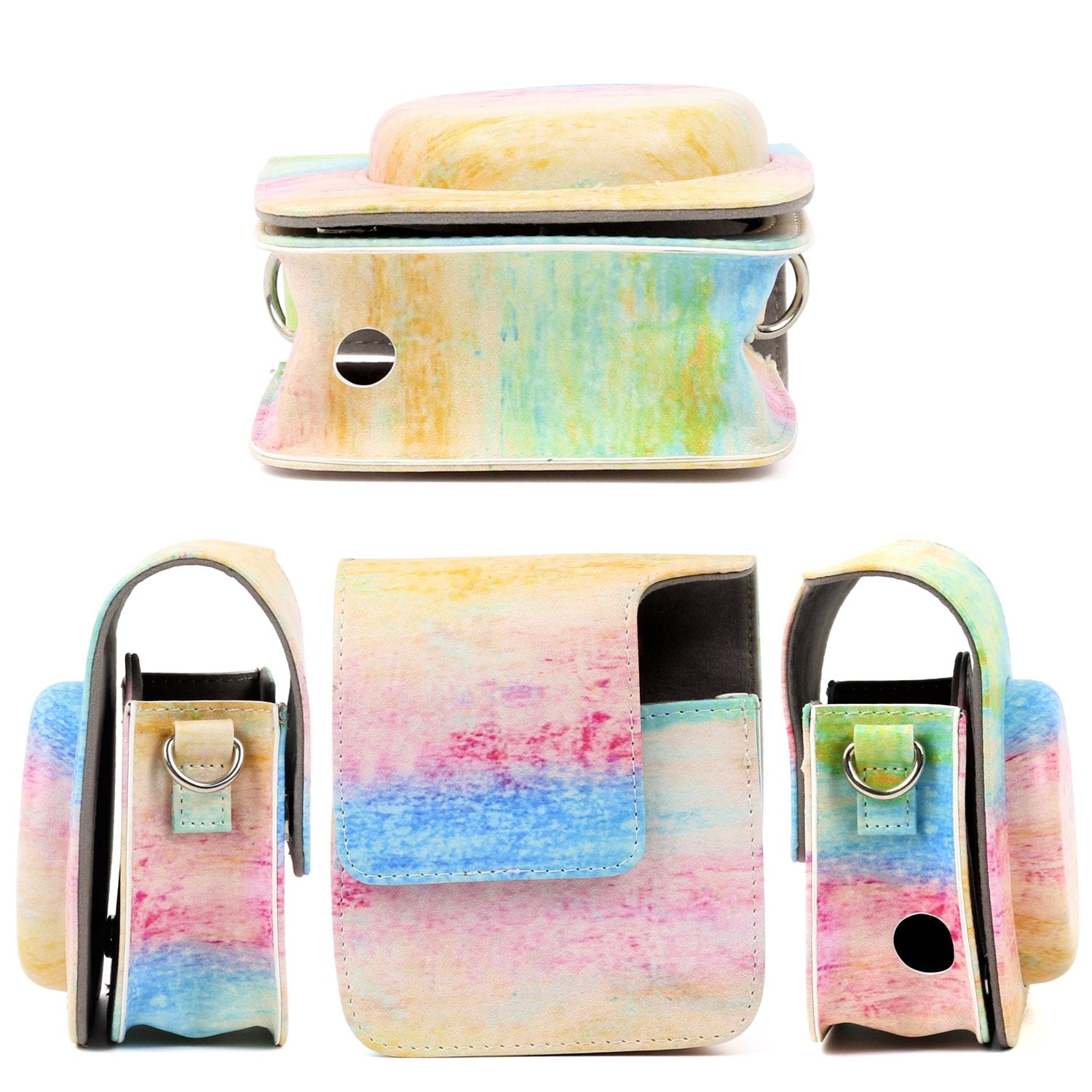 ZENKO Instax Mini 90 Instant Camera PU Case (water color)