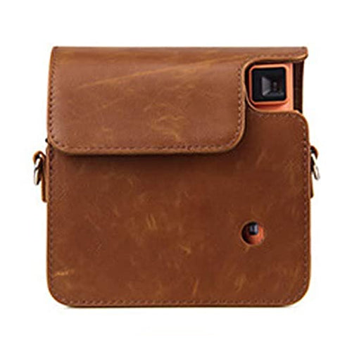 ZENKO Instax Mini Square SQ1 Instant Camera PU Case (Brown)