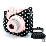 ZENKO MINI 11 INSTAX CAMERA POUCH BAG Dot black