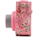 ZENKO MINI 11/ 8/8+/9 INSTAX CAMERA POUCH BAG Pink roses