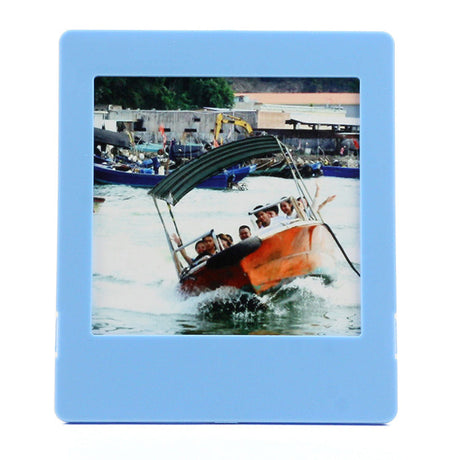 ZENKO Plastic Photo frame For Square film Blue