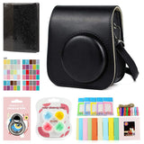 ZENKO Premium Leather Cover Protective Case Camera Bag with Removable Strap Compatible for Instax Mini 11 Instant Camera