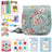 ZENKO for Instax Mini 9 8 Camera Accessories kit Bundle, Includes; Instax Instant Camera Case + Album + Frames & Stickers + Lens Filters + More Rose Blue