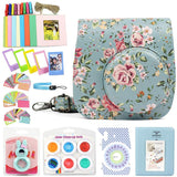 ZENKO for Instax Mini 9 8 Camera Accessories kit Bundle, Includes; Instax Instant Camera Case + Album + Frames & Stickers + Lens Filters + More