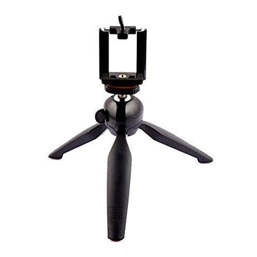 ZENKO 228/360 Degree Portable Tripod Selfie Stick for Digital Camera Mini Tripod Mount for Phone & Camera Digital Equipment Mini Tripod Stand Tripod Mobile Holder Tripod Mount - Black