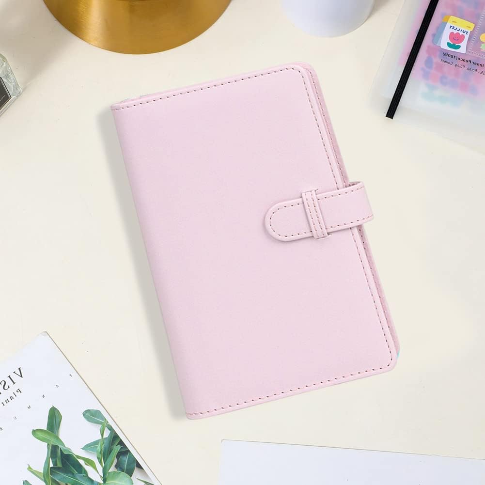 Zikkon Instax Mini Compatible 108 sheet Album for Fujifilm Instax Mini Film Blossom Pink