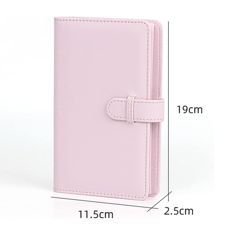 Zikkon Instax Mini Compatible 108 sheet Album for Fujifilm Instax Mini Film Blossom Pink