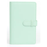 Zikkon Instax Mini Compatible 108 sheet Album for Fujifilm Instax Mini Film Mint Green