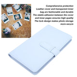 Zikkon Instax Mini Compatible 108 sheet Album for Fujifilm Instax Mini Film Pastel Blue