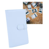 Zikkon Instax Mini Compatible 108 sheet Album for Fujifilm Instax Mini Film Pastel Blue