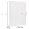 Zenko Compatible 128 Pockets Mini Photo Album for Fujifilm Instax Mini Film (lce white)