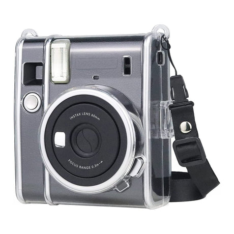 Zenko Compatible Mini 40 Camera Case Bag for Fujifilm Instax Mini 40 Camera (Clear)