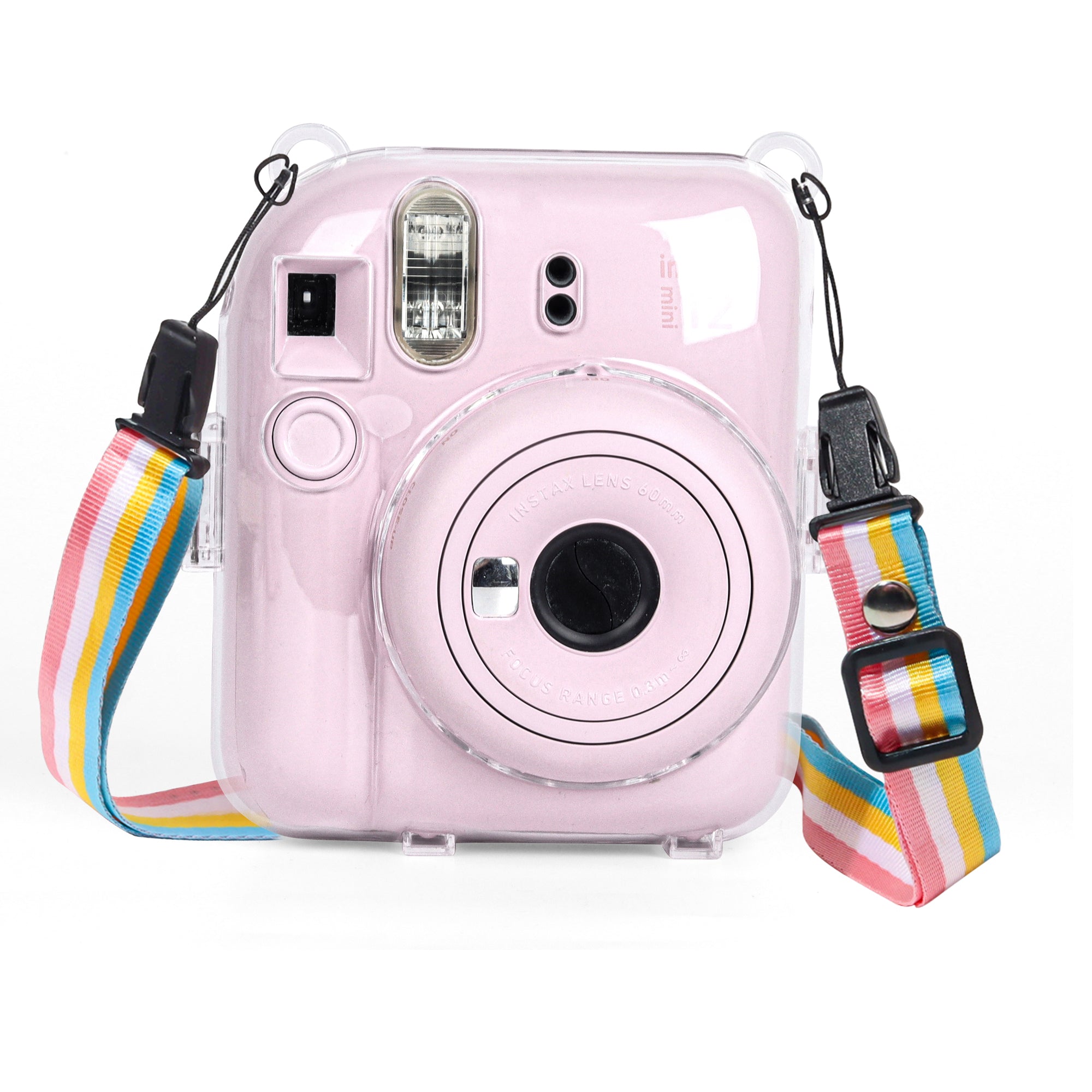 Zikkon Instax Mini 12 Crystal transparent Protective Case
