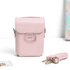 Zenko Instax Mini Compatible Link 2 Photo Printer PU Leather Protective Cover (pink)