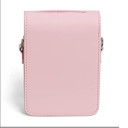 Zenko Instax Mini Compatible Link 2 Photo Printer PU Leather Protective Cover (pink)