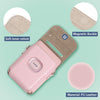 Zenko Instax Mini Compatible Link 2 Photo Printer PU Leather Protective Cover (pink)