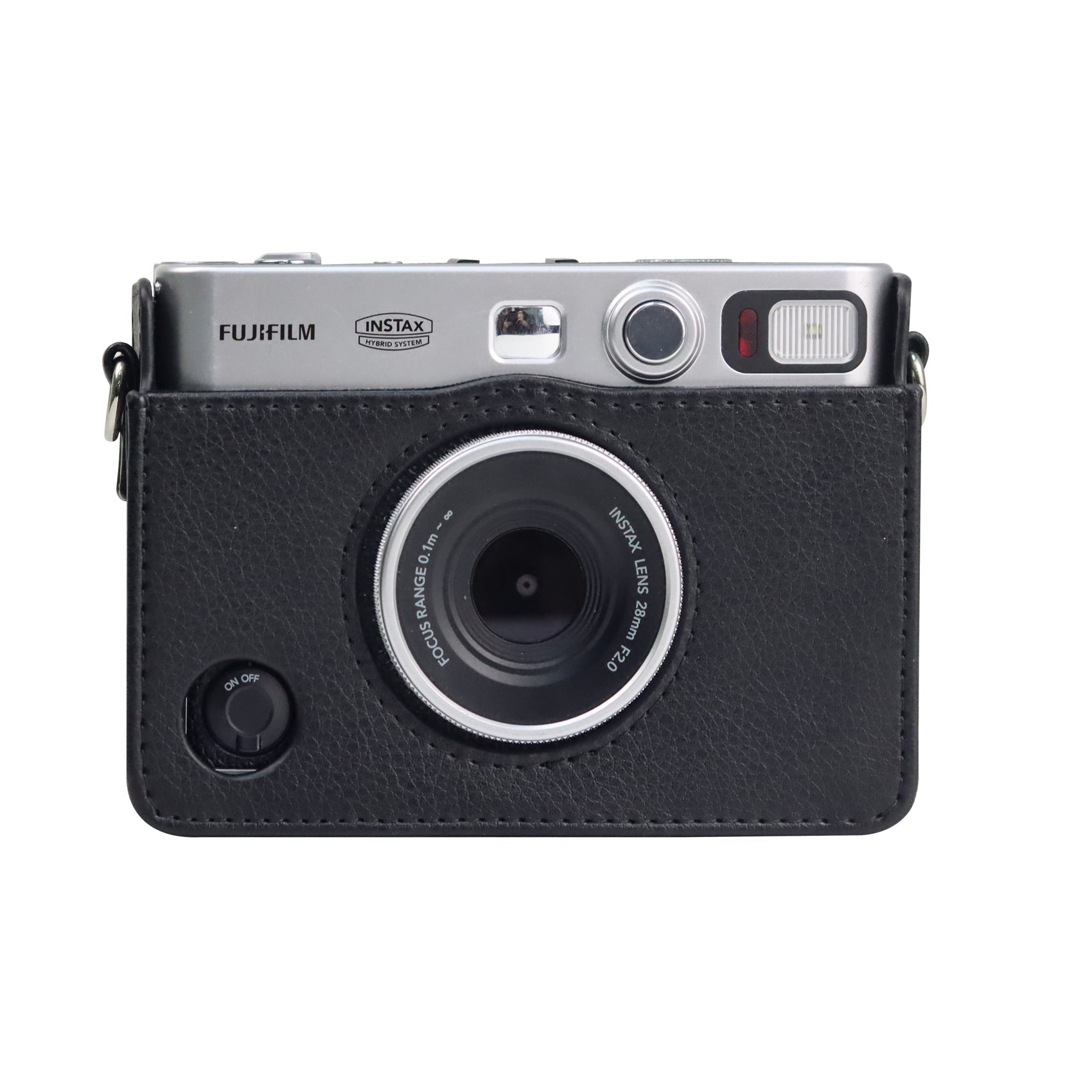 Zenko Instax mini Evo Camera PU Leather Case Bag (black)