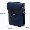 Zenko Instax Mini Compatible Link 2 Photo Printer PU Leather Protective Cover (Blue)