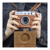 Zenko Mini Evo Case for Fujifilm Instax Mini Evo Instant Camera (brown)