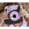 Zenko Instax mini 11 Camera PU Leather Lovely Dog Case Bag (Black Husky)