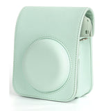 Zikkon Instax Mini 12 Protective Camera Case PU Leather Carrying Bag Mint Green