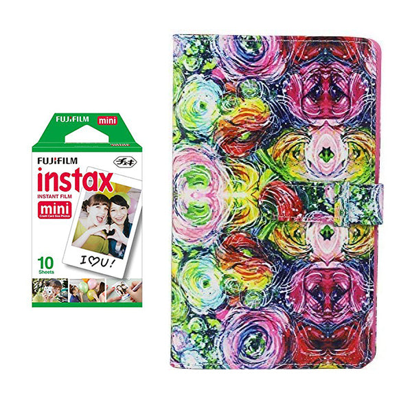 fujifilm Instax Mini 10X1 Instant Film With 96 pocket Album For Mini Film (3 inch)
