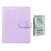 Fujifilm Instax Mini 10X1 Instant Film With Compatible 128 Pockets Mini Photo Album (Lilac purple)
