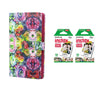 Fujifilm Instax Mini 10X2 Instant Film With 96-Sheets Album For Mini Film (3 inch) (Classic Flower)
