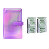 Fujifilm Instax Mini 10X2 Instant Film With 96-Sheets Album For Mini Film (3 inch) (Iridescent purple)