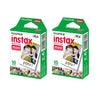 Fujifilm Instax Mini 10X2 Instant Film With 96-Sheets Album For Mini Film (3 inch) (Purple Checkboard)