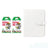 Fujifilm Instax Mini 10X2 Instant Film With Compatible 128 Pockets Mini Photo Album lce white